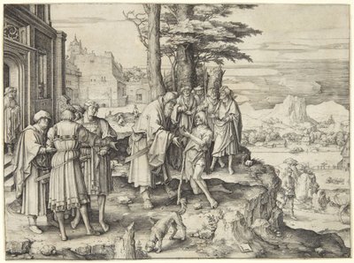 Den förlorade sonens återkomst av Lucas van Leyden