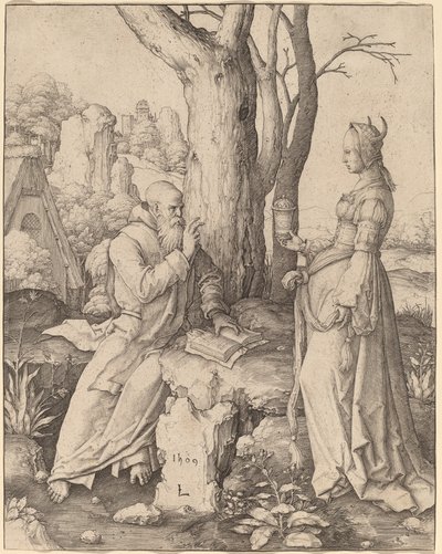Sankt Antonius frestelse av Lucas van Leyden