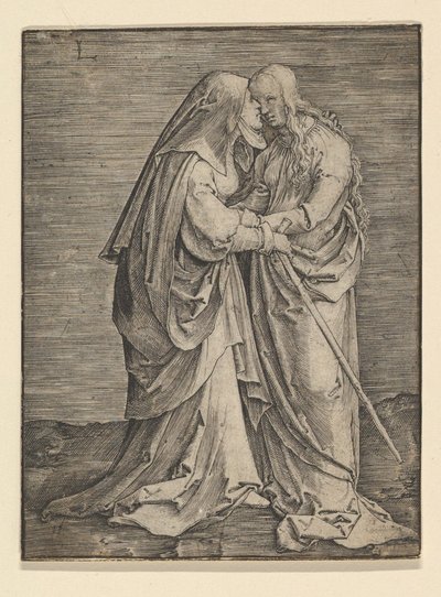 Visitationen, ca. 1516. av Lucas van Leyden