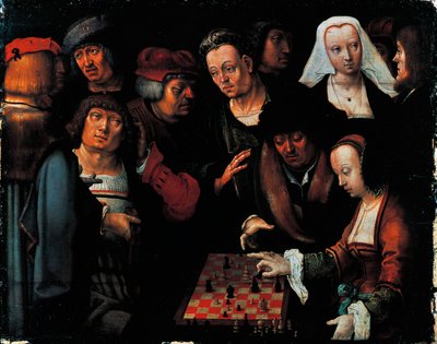 Schackspelarna av Lucas van Leyden