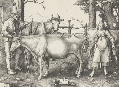 Mjölkerskan av Lucas van Leyden