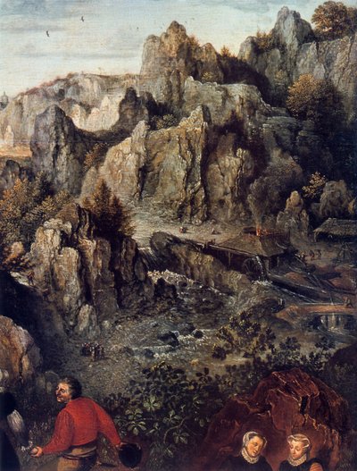 Landsfesten, detalj, 1576. av Lucas van Valckenborch
