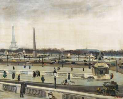 Utan titel (Place de la Concorde) av Lucien Adrion