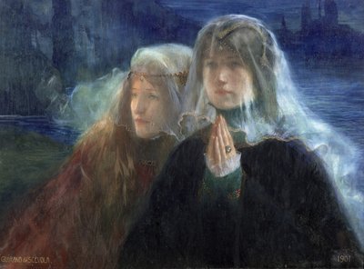 Den beslöjade kvinnan av Lucien Guirand de Scevola