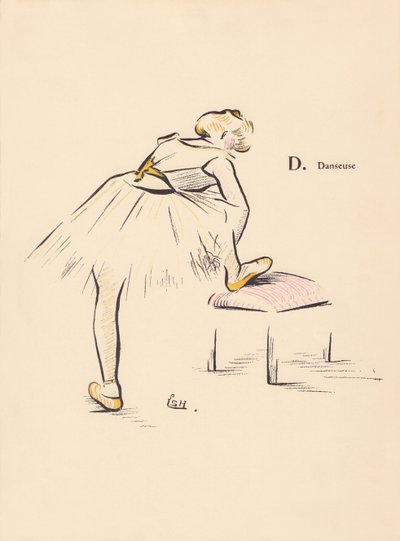 D. Dansare av Lucien L. (active 1904) Henreaux