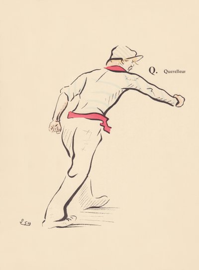 Q. Grälare av Lucien L. (active 1904) Henreaux