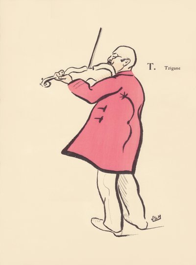 T. Gypsy av Lucien L. (active 1904) Henreaux