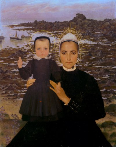 Unsere Liebe Frau von Penmarch von Lucien Levy-Dhurmer