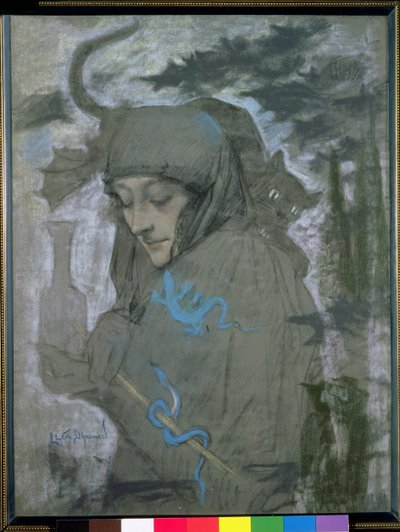 Die Zauberin von Lucien Levy-Dhurmer