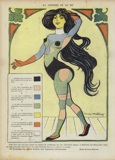 Illustration för Le Rire av Lucien Metivet