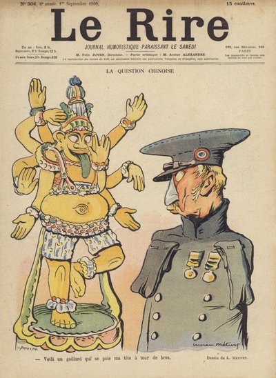 Illustration för Le Rire av Lucien Metivet