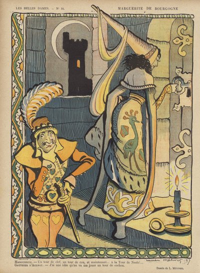 Illustration för Le Rire av Lucien Metivet
