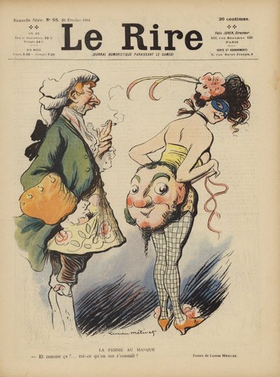 Illustration för Le Rire av Lucien Metivet