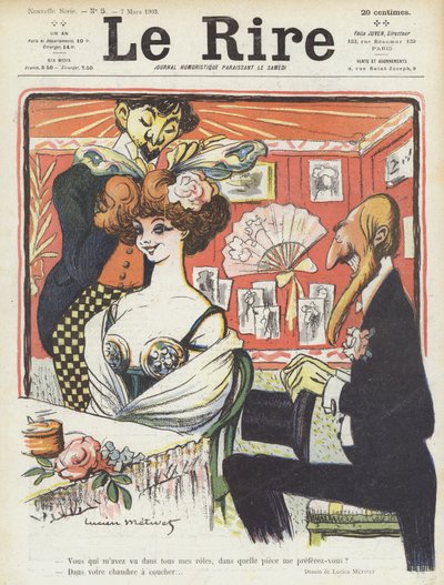 Illustration för Le Rire av Lucien Metivet