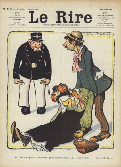 Illustration för Le Rire av Lucien Metivet