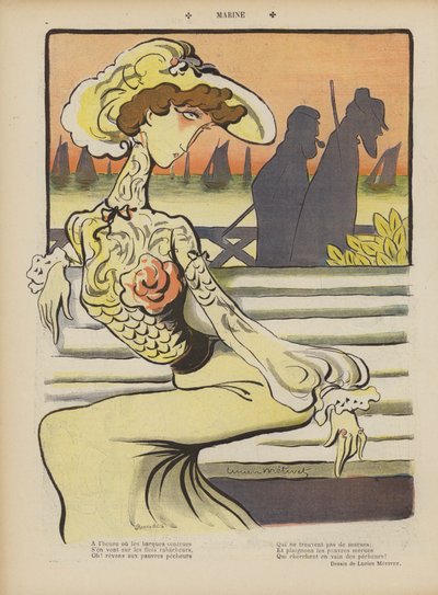 Illustration för Le Rire av Lucien Metivet