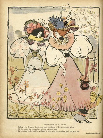 Illustration i Le Rire av Lucien Metivet
