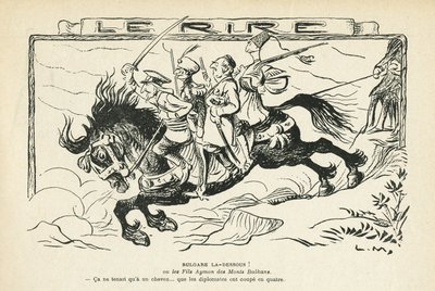 Illustration i Le Rire av Lucien Metivet