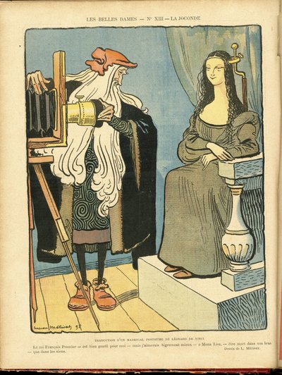 Illustration i Le Rire av Lucien Metivet