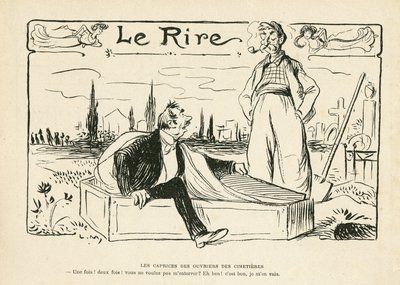 Illustration i Le Rire av Lucien Metivet