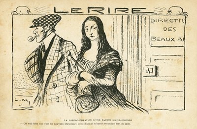 Illustration i Le Rire av Lucien Metivet