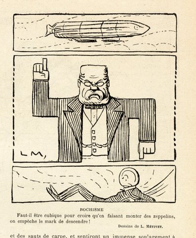Röda skratt, satiriska i färg av Lucien Metivet