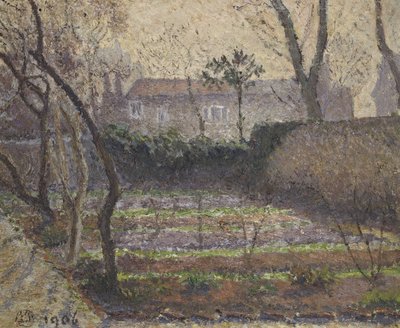 Rimfrost, Chiswick, 1906 av Lucien Pissarro
