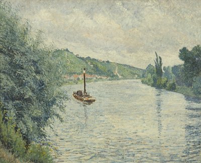 Pråmen av Lucien Pissarro