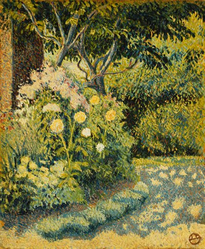 Trädgårdsstigen; Trädgårdens känsla av Lucien Pissarro
