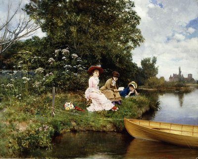 Summer Reverie, 1878 av Lucius Rossi