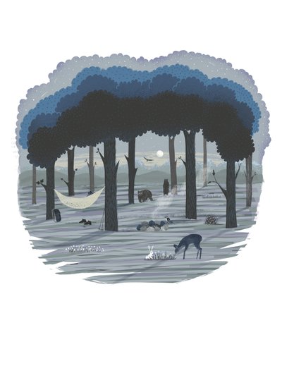 Great Outdoors, 2015 (digital) av Lucy Banaji