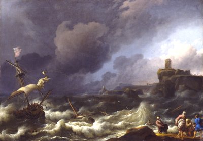 Stormen av Ludolf Backhuysen