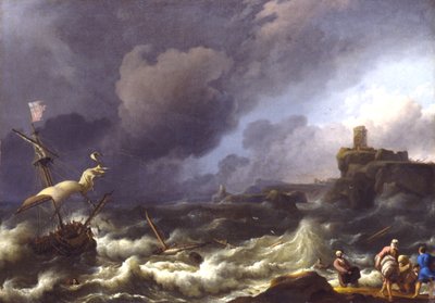 Stormen, sent 1600-tal av Ludolf Backhuysen I