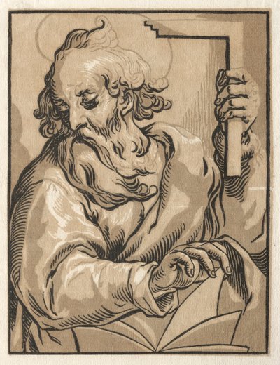 Kristus och apostlarna: St. Thomas med torget, 1600-talet. av Ludolph Büsinck