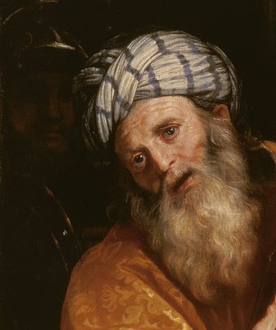Detalj av Pilatus från Ecce Homo av Ludovico Cardi Cigoli