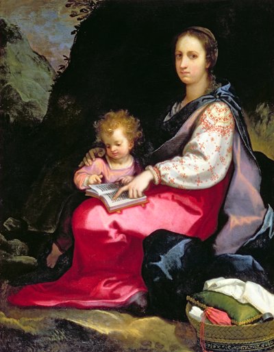 Madonna och barn av Ludovico Cardi Cigoli