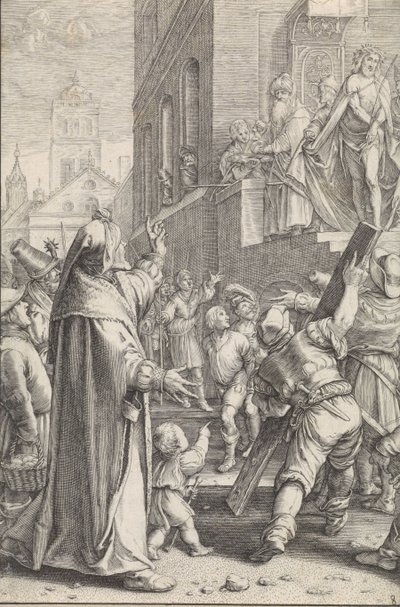 Kristus visad för folket (Ecce homo) The Passion (serietitel) av Ludovicus Siceram