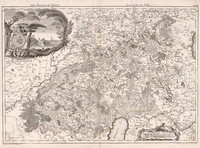 Fellin-distriktet; Cirkeln av Felllin av Ludvig August; Hartknoch Mellin