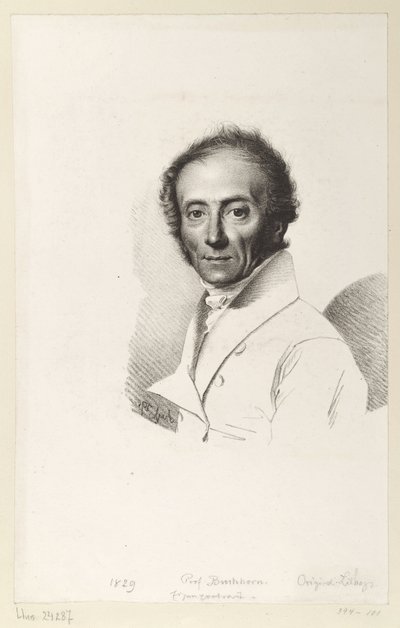 Självporträtt av Ludwig Buchhorn