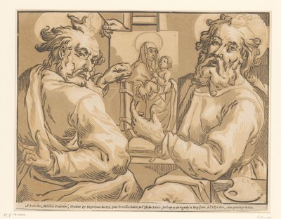 Evangelisterna Markus och Lukas av Ludwig Businck