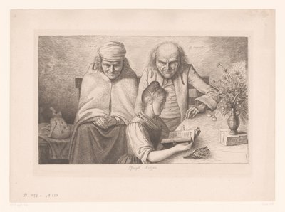 rosa morgon Pingstmorgon (titel på objekt) av Ludwig Emil Grimm