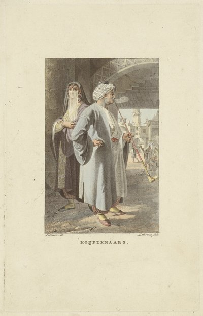 egyptier egyptier (titel på objekt) av Ludwig Gottlieb Portman