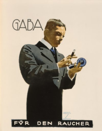 Gaba / För rökaren av Ludwig Hohlwein
