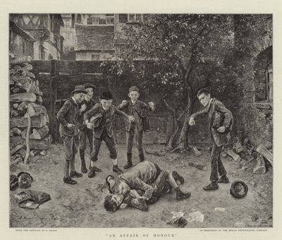 En hedersaffär av Ludwig Knaus
