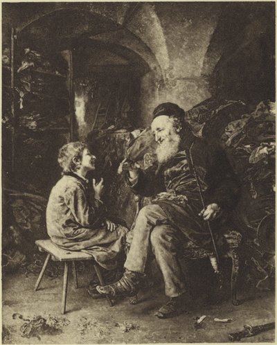 Salomos visdom (fotogravyr) av Ludwig Knaus