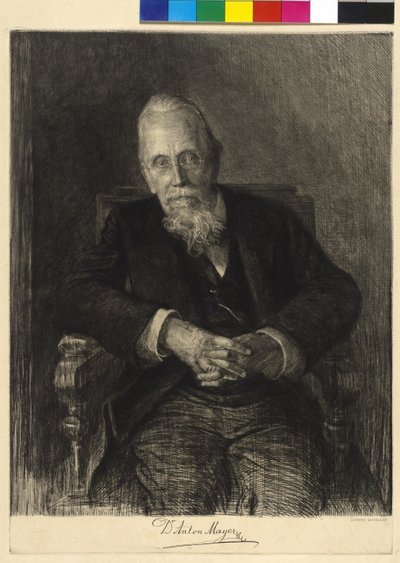 Anton Mayer av Ludwig Michalek