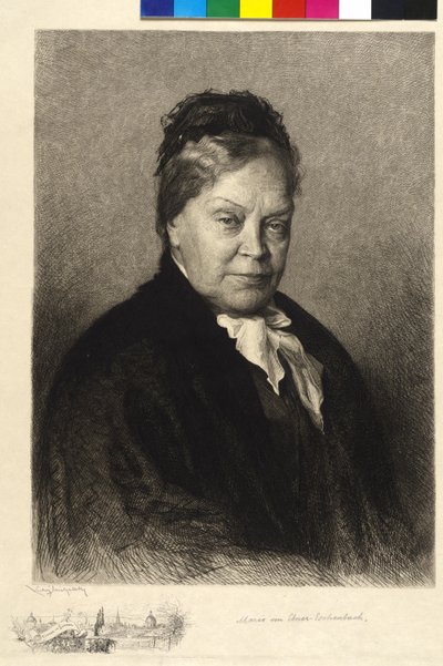 Marie von Ebner-Eschenbach av Ludwig Michalek