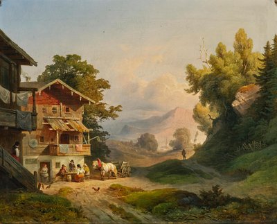 Ludwig Schuster Mittagsvila 1852 av Ludwig Schuster