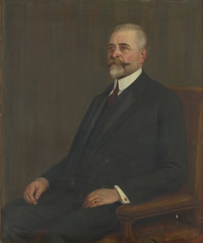 Hans excellens Moritz Graf Vetter von der Lilie, 1901-1907 president i representanthuset av Ludwig Wieden