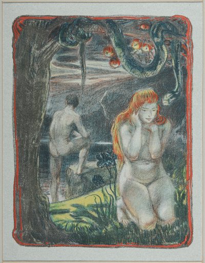 Adam och Eva av Ludwig von Hofmann